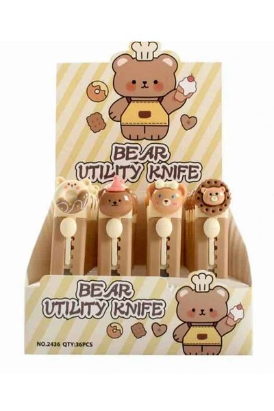 NaSaDAN 1 Mini Coffee Bear Utility Knife Falçata