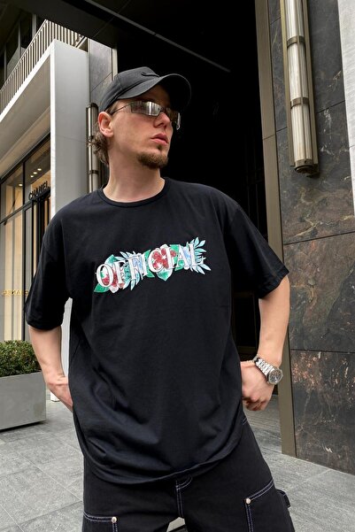 Jr.Crime Official Baskılı Oversize Tshirt T549