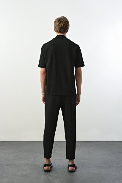 İLKCET MODA Relaxed Fit Men's Oversize Cotton Shirt