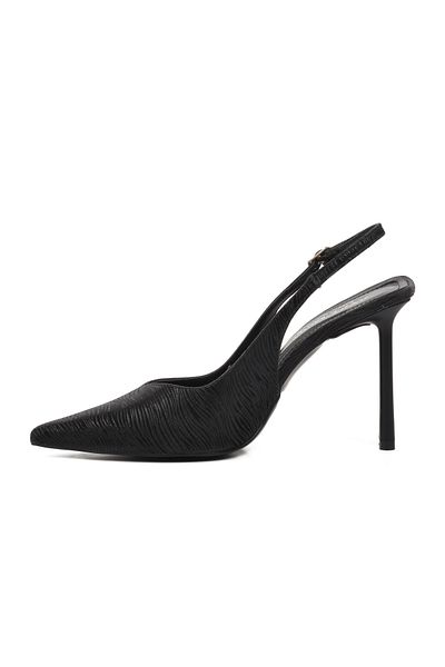 Aspor Black Women's Evening Dress Shoes