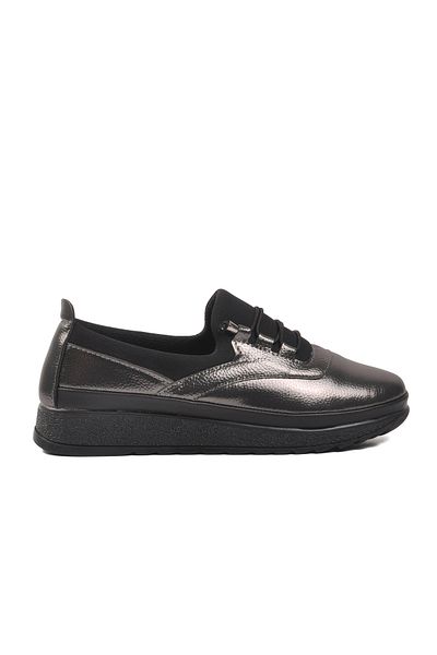 Aspor Gray Silver Platinum Women's Casual Casual Shoes