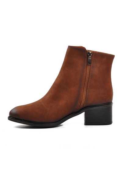 Aspor Tan Emerald Women's Heeled Boots
