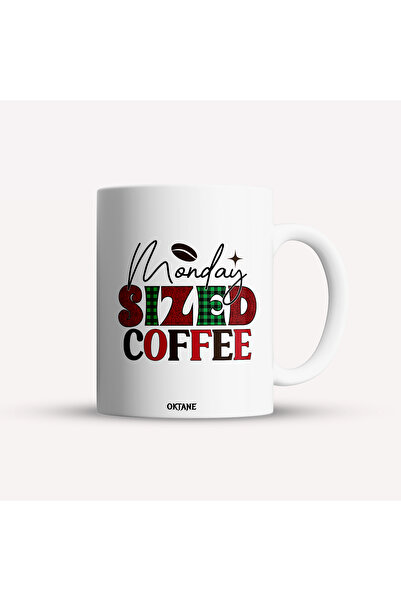 OEM Εξατομικευμένη λευκή κούπα καφέ σε μέγεθος Δευτέρας, INOVATIX®. 330 ml