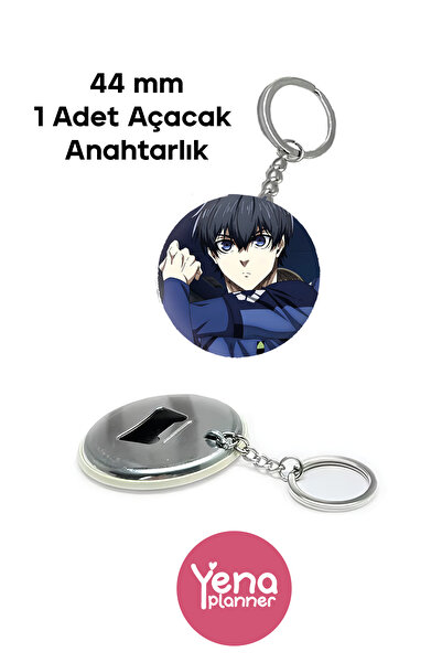 Yenaplanner Blue Lock Torba Ornament / Set znački / Otvarač Privezak za ključeve
