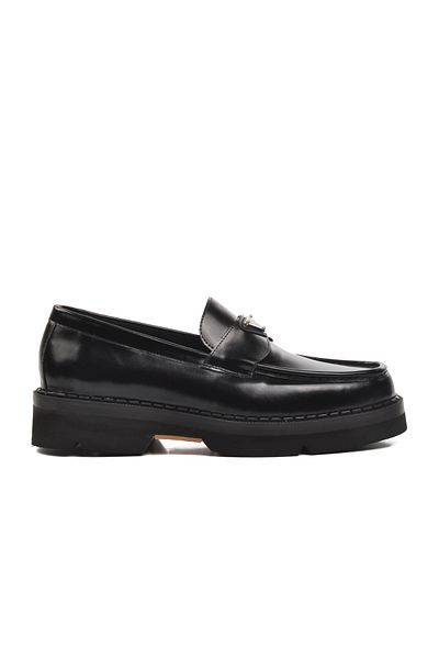 Aspor Black Opening Men's Loafer Shoes Premium