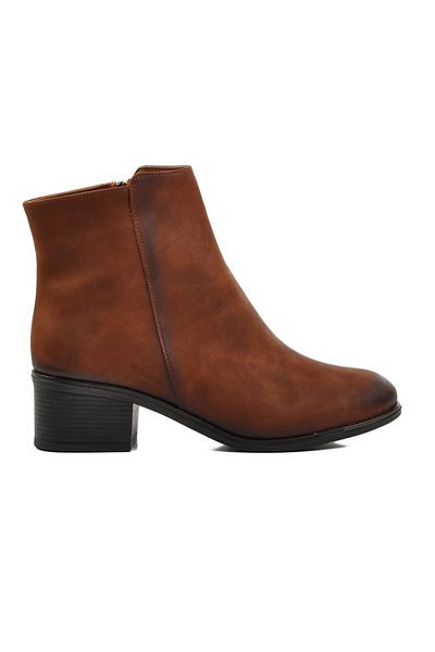 Aspor Tan Emerald Women's Heeled Boots
