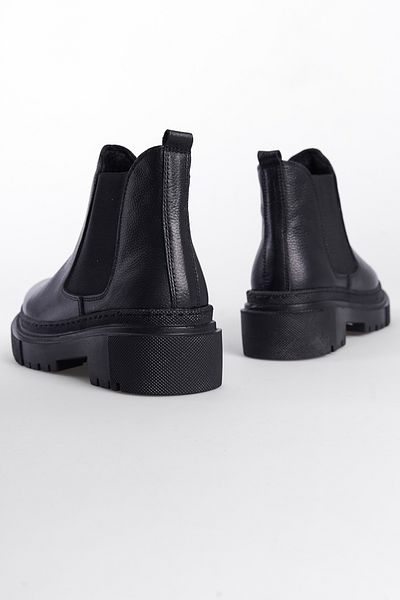 Capone Outfitters Trak Sole Side Elastic Δερμάτινες Γυναικείες Μπότες