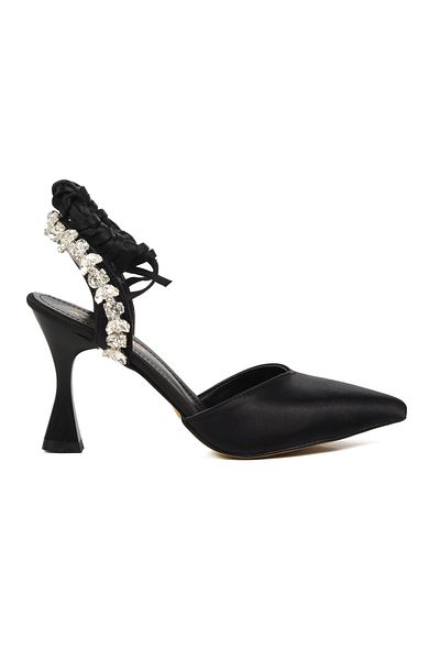 Aspor Black Women's Evening Dress Shoes