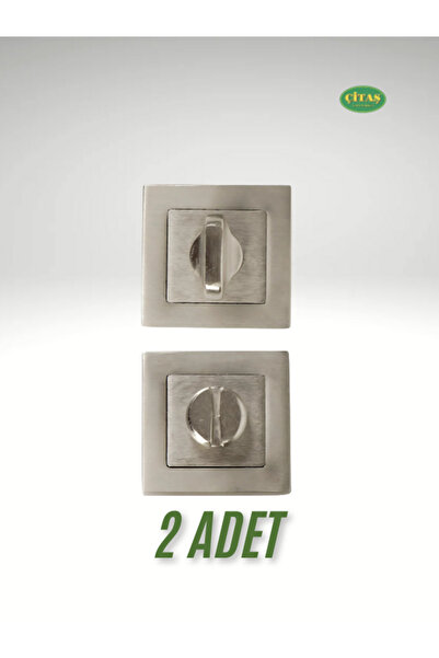 ÇİTAŞ 2 ADET WC-BANYO İÇİN KAPI KOLU ALT ROZETİ
