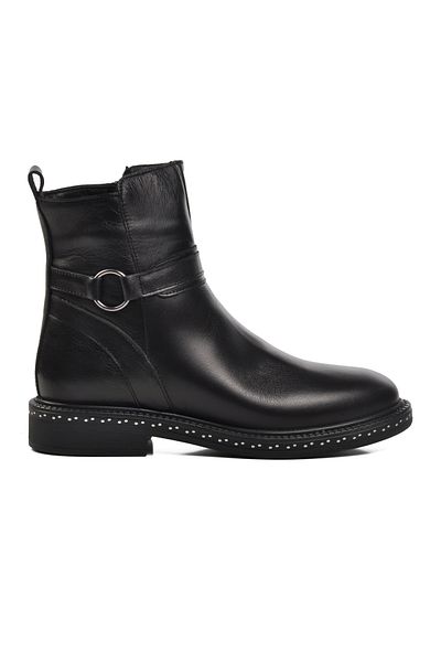 Voyager Black Nata Women's Heeled Boots
