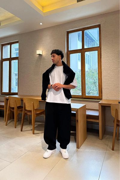 vladivosto Φαρδύ παντελόνι με φαρδύ παντελόνι Oversize