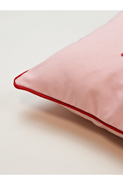 Galia Tasarım No Drama Please Pink Punch Throw Pillow Cover