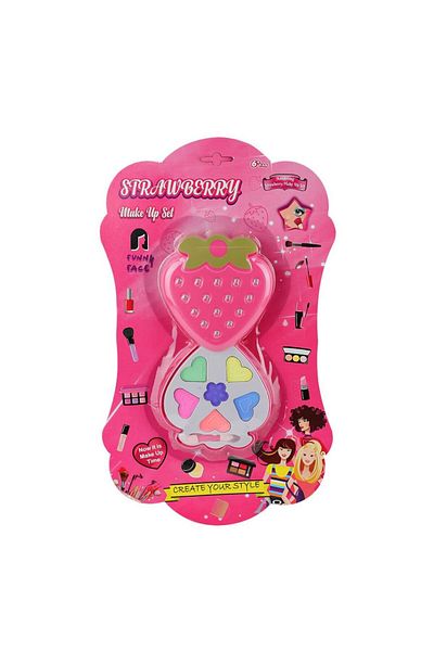 Toptan Bulurum Bsr146 Strawberry Single Makeup Set - Lemon Toy