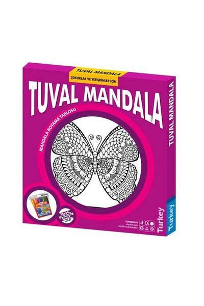 Toptan Bulurum 5117 Kumtoys Canvas Mandala