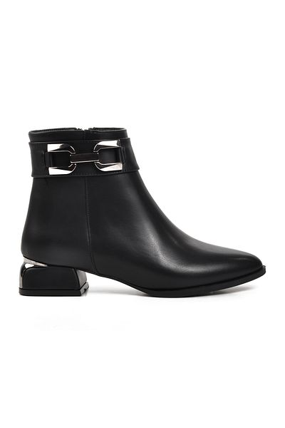 Aspor Black Women's Heeled Boots