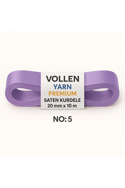 vollen yarn No:5 20 mm 10 Mt Satin Ribbon