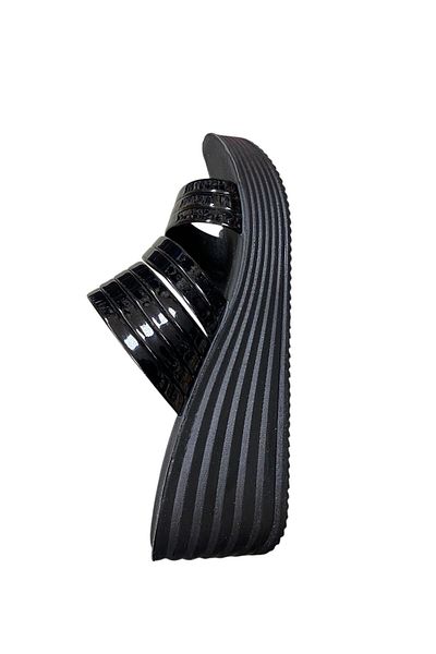 ELEGANS Slippers Wedge Heel Summer