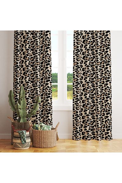 stellahomes Special Design Decorative Background Curtain 140X260 cm Single Wing