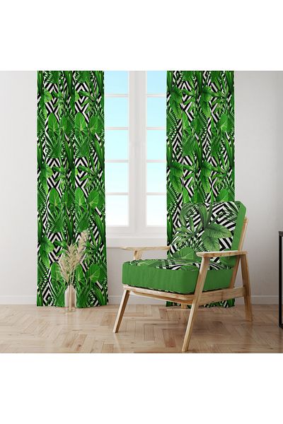 stellahomes Special Design Decorative Background Curtain 140X260 cm Single Wing