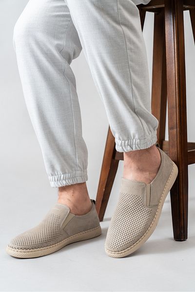 D&M DANİ&MARCA Ανδρικό Loafer Casual από γνήσιο δέρμα - Καλοκαιρινά Παπούτσια, Μπεζ