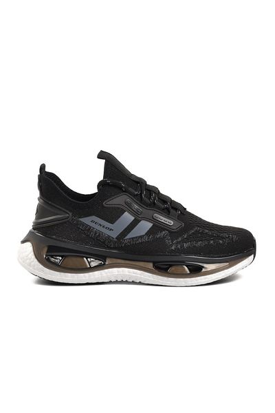 DUNLOP Black Unisex Sports Shoes