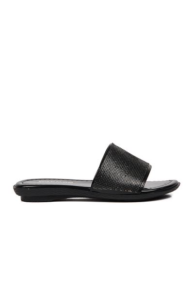 Aspor Black Women's Slippers
