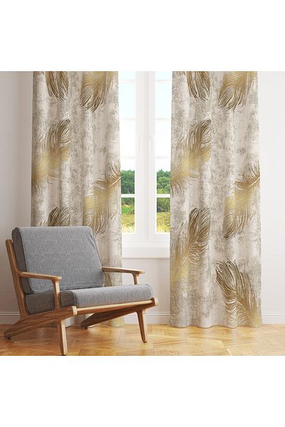 stellahomes Special Design Decorative Background Curtain 140X260 cm Single Wing