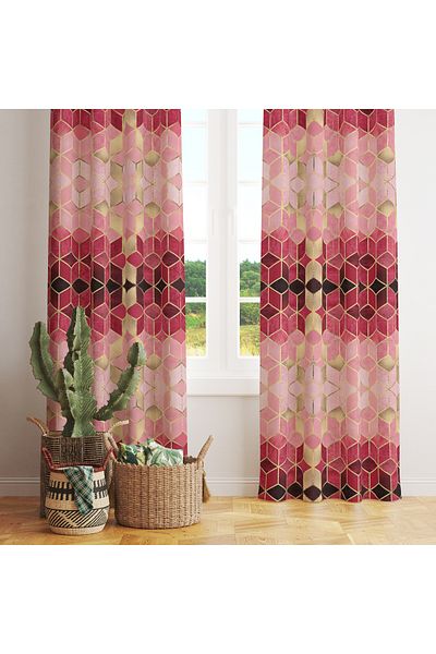 stellahomes Special Design Decorative Background Curtain 140X260 cm Single Wing