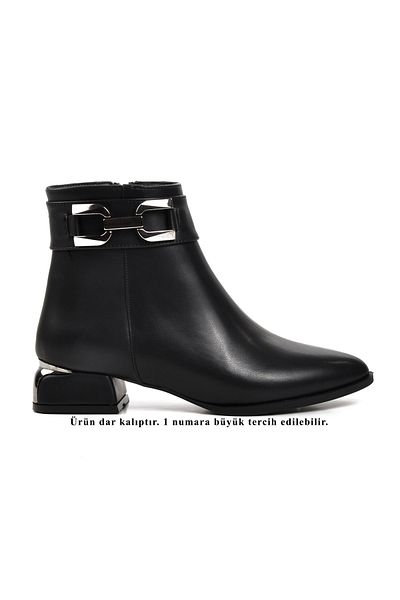 Aspor Black Women's Heeled Boots