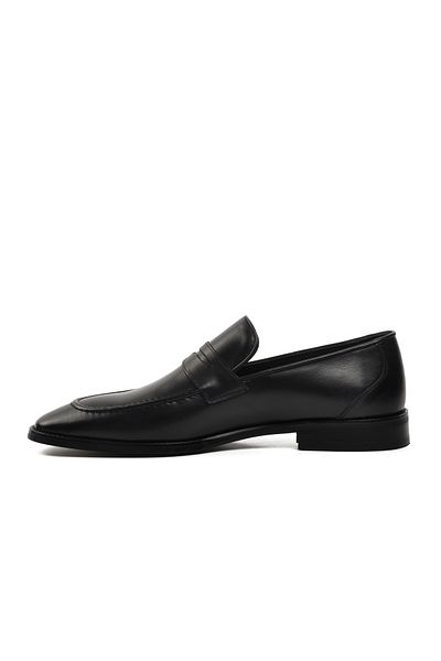Aspor Black Men's Loafer Shoes