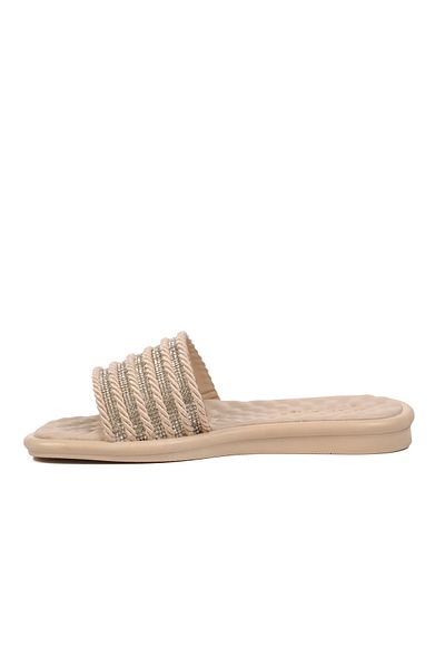 Aspor Beige Women's Slippers
