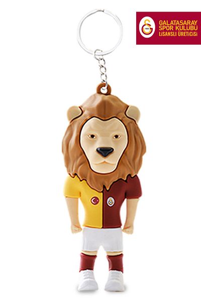 Galatasaray Sports Club Licensed Lion Keychain