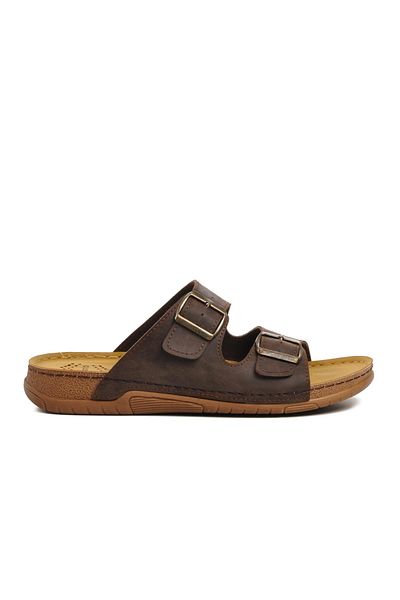 Aspor Brown Men's Slippers