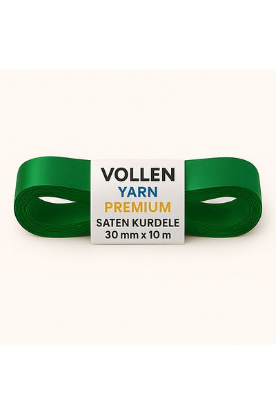 vollen yarn 30 mm 10 Mt Satin Ribbon
