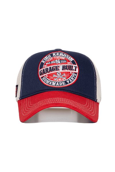 King Kerosin Mesh Truck Driver Hat - Garage Built Embroidered Hat