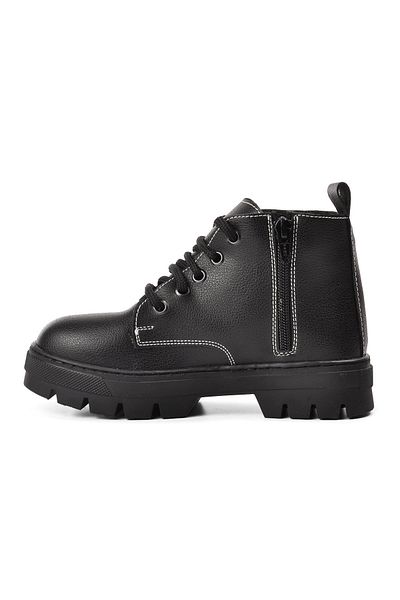 Aspor Black Kids Boots