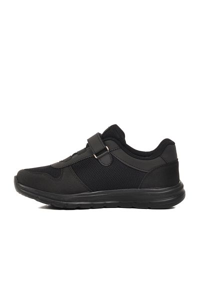 Aspor Black Velcro Unisex Sports Shoes