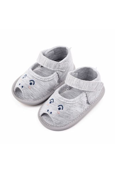 Superbaby Grey sandals for boys - Animalut