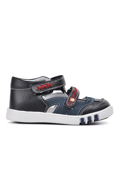 Aspor Navy Blue Nubuck Comfort Boys Casual Shoes
