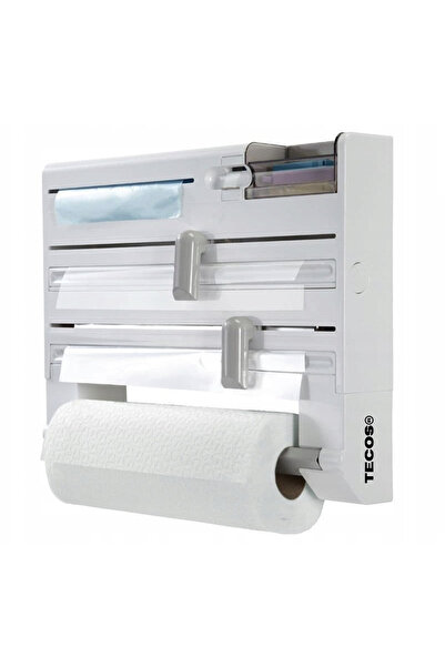 TECOS Suport de bucatarie 5 in 1, Tecos®, folie autoadeziva, cutter integrat,...