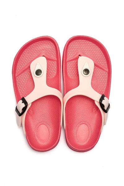 Twigy Celine Children's Flip Flops Beige Pink 31/35