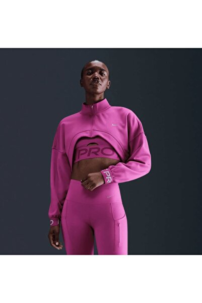 Nike Pro Capsule Fleece Top Kadın Sweatshirt FV8097-518