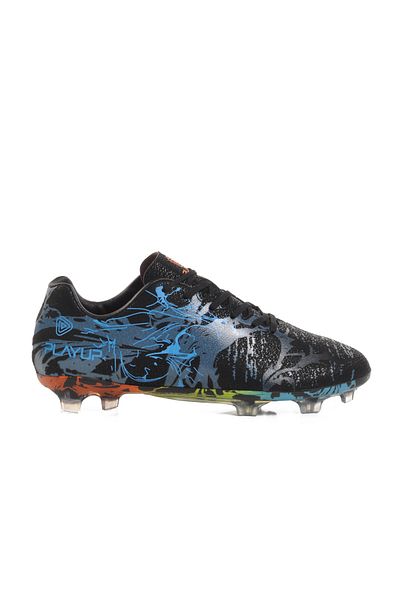 Playup Black Men's Football Boots