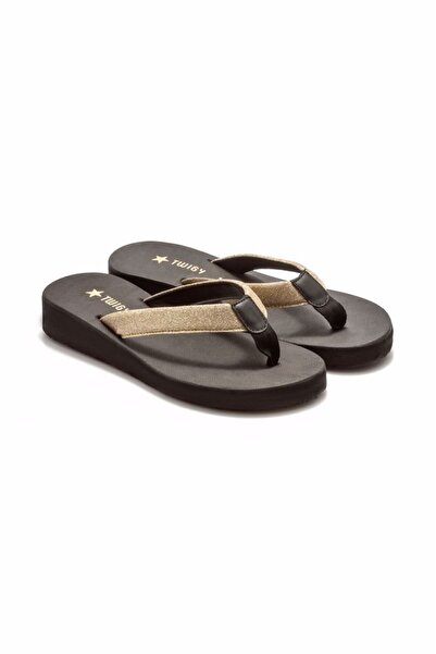 Twigy Angelina-2 شبشب نسائي سفلي - ذهبي 35/40