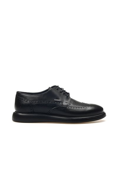 Pierre Cardin Men's Genuine Leather Casual Shoes 25Y 104182   M Black