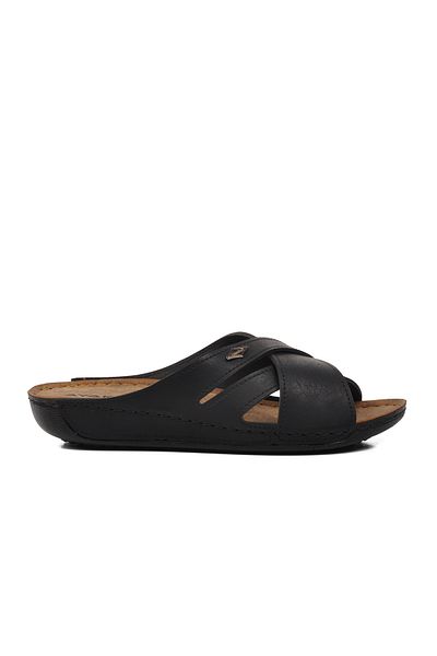 Aspor Black Women's Slippers