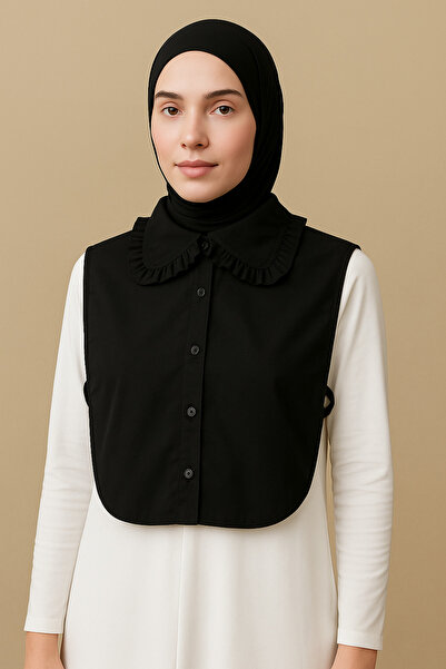 BAV Butik Ayvitrin Ruffle Collar Design Underwear Shirt