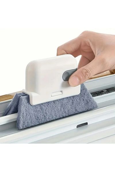 Home Window Track Cleaner Brush – Multi-Purpose Surface and Gap Cleaning Tool