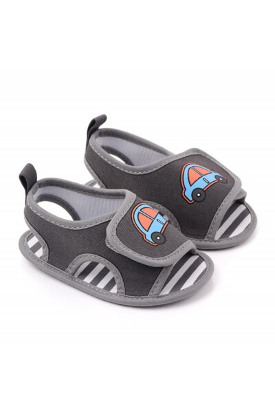Pure Boutique Γκρι πέτρελ σανδάλια για αγόρια - Masinuta