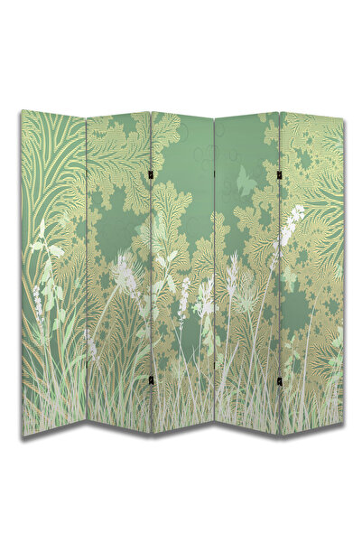 dbsanat Doğa Temalı Özel Tasarım Paravan Room Divider 180 x 200 cm